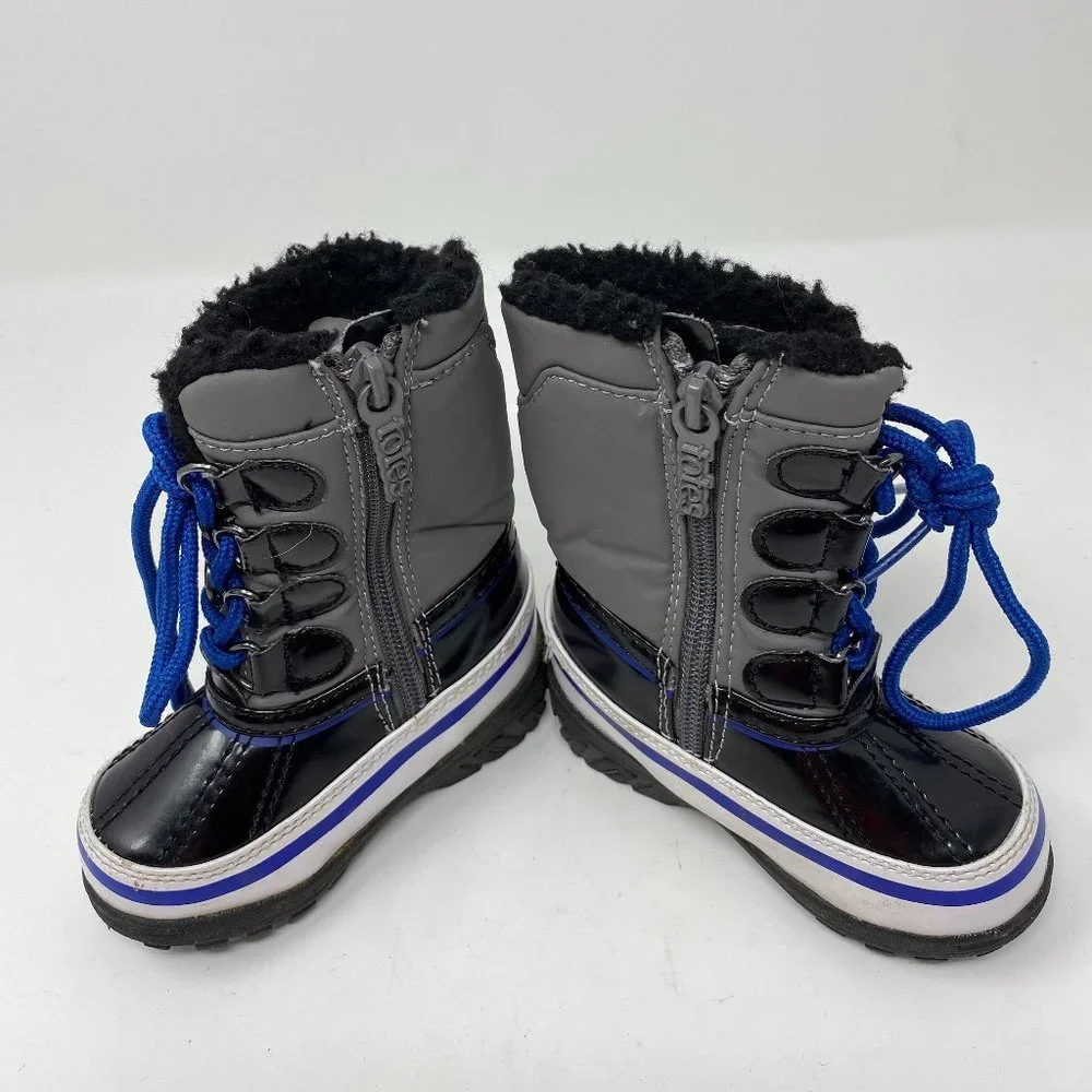 Totes Baby Kids Rain Winter Boots Sz 5M